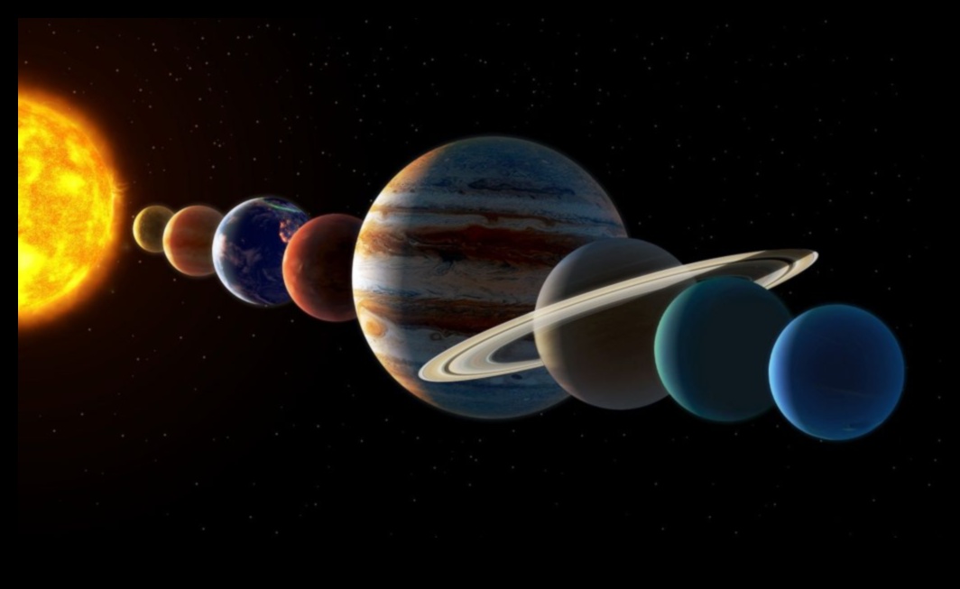 Planetārija parāde Zvaigžņots mūsu Saules sistēmas planētu skats 5 Planetārija parāde: mūsu Saules sistēmas planētu skate