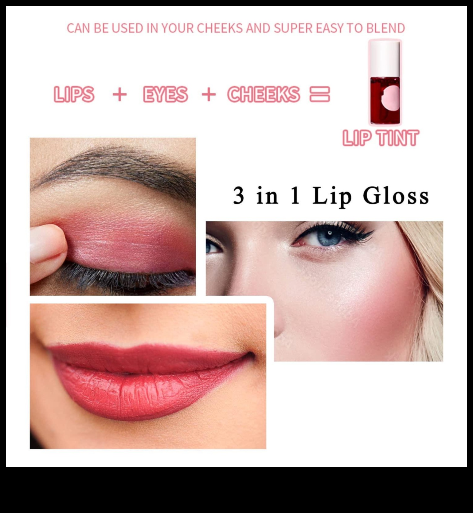 Tīri traipi: iegūstiet dabiski tonētu izskatu ar lūpu krāsu