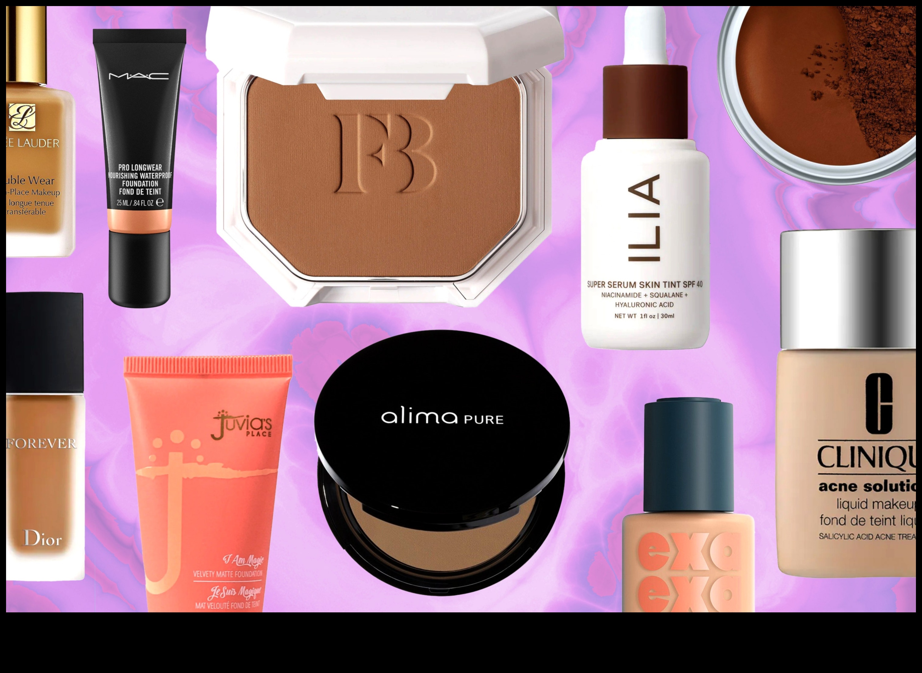 Fonda fokuss: ko meklēt taukainai ādai paredzētajā grimā